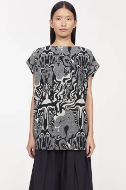 Rodebjer Tops^Claire Cosmic Jersey Top