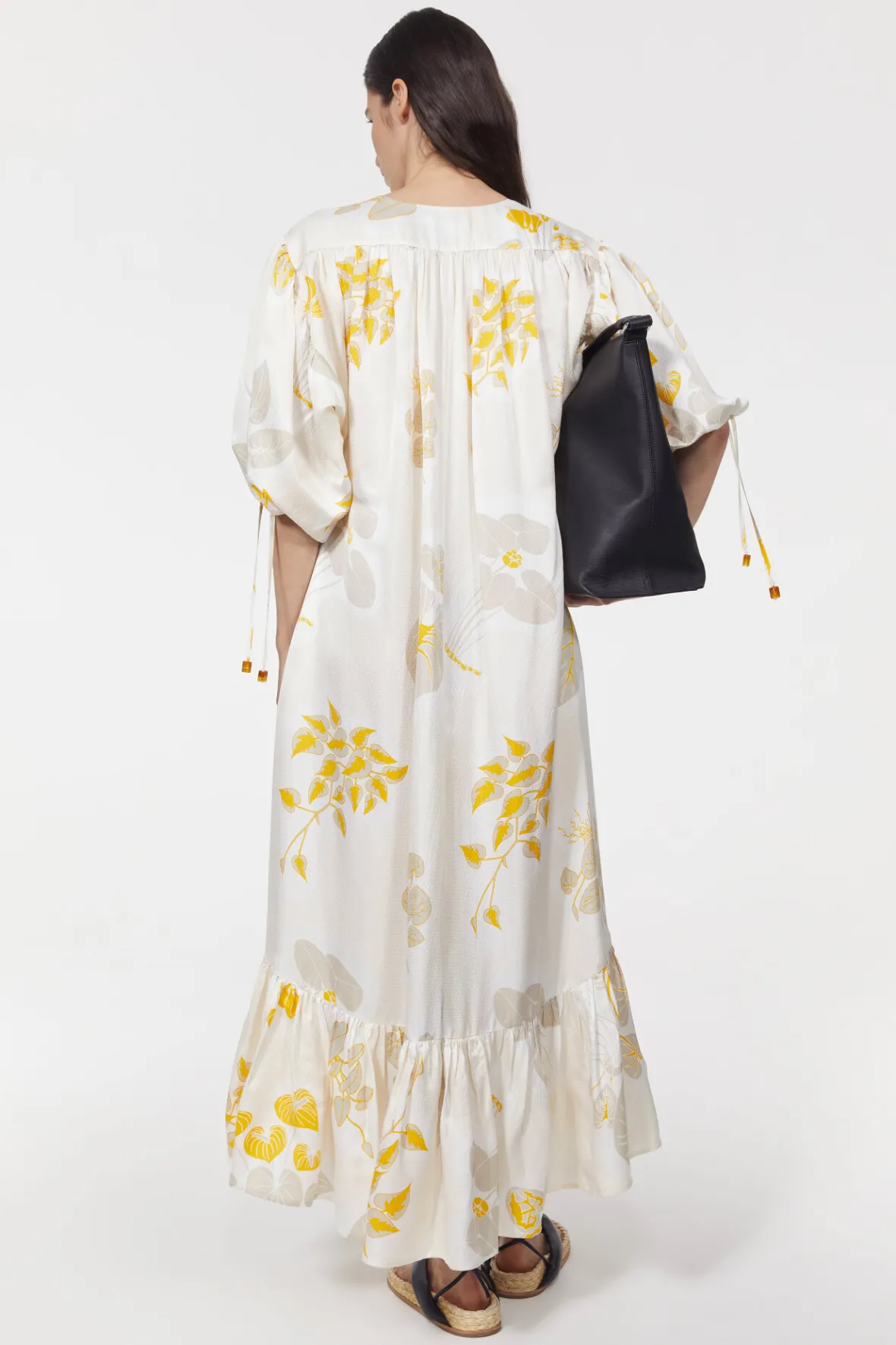 Rodebjer New Arrivals^Dakota Leaf Hammered Dress