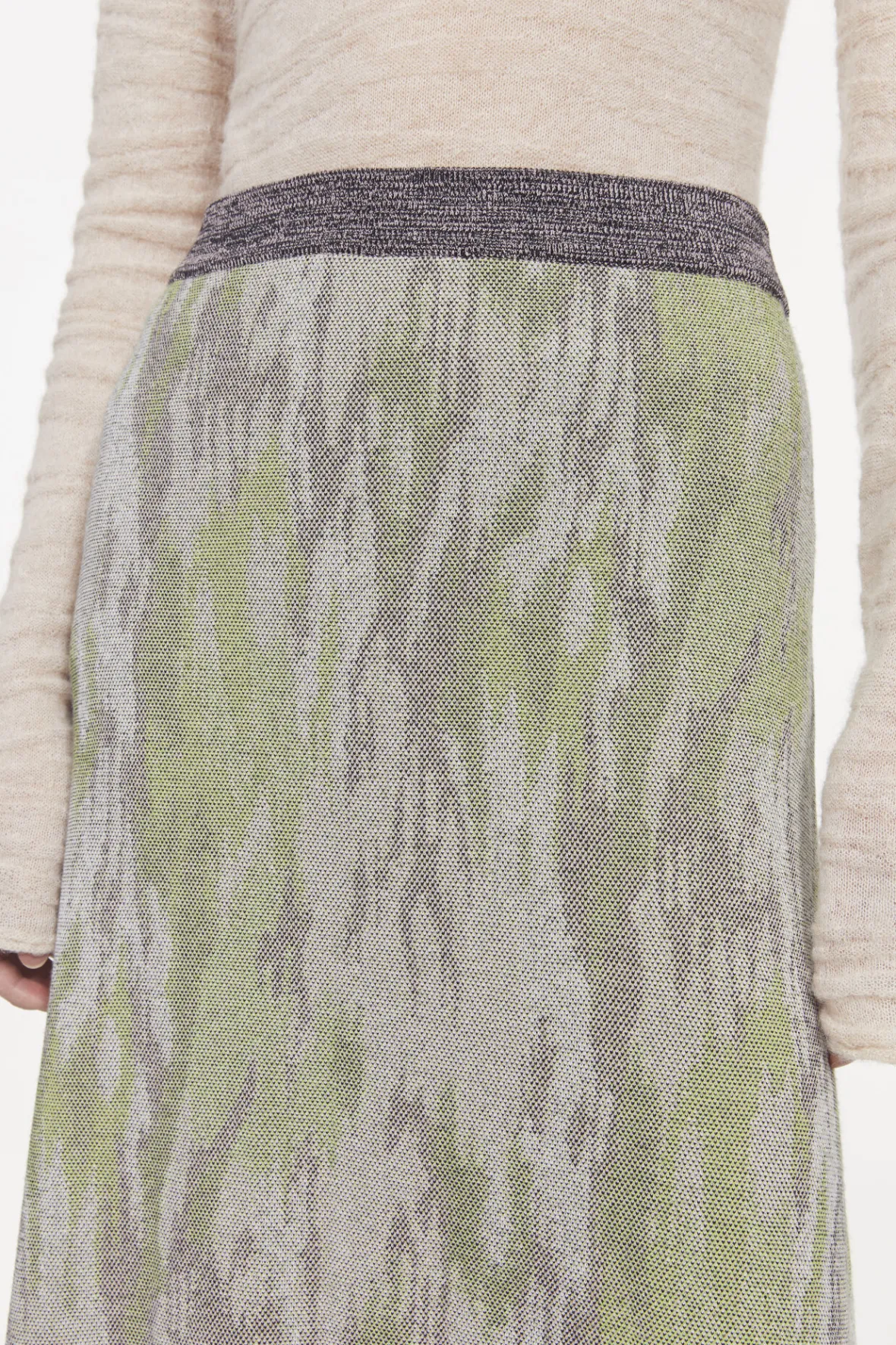 Rodebjer Knitwear^Flora Jaquard Knitted Skirt