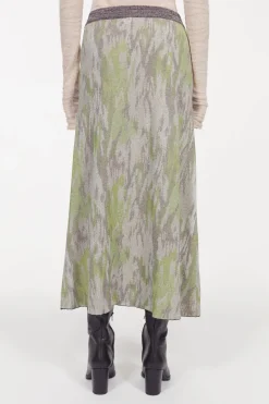 Rodebjer Skirts^Flora Jaquard Knitted Skirt