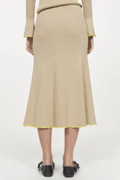 Rodebjer Skirts^Fly Rib Knitted Skirt