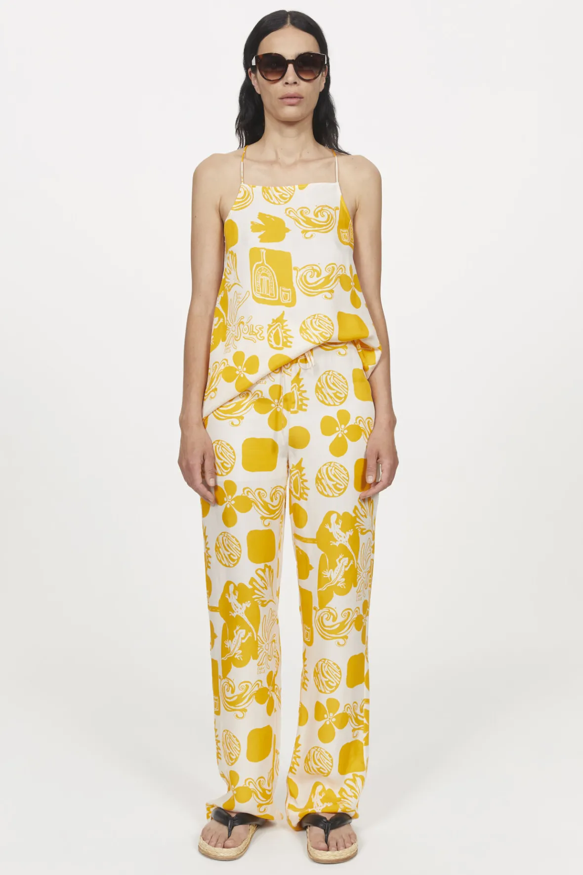 Rodebjer Trousers^Lunara Print Pants