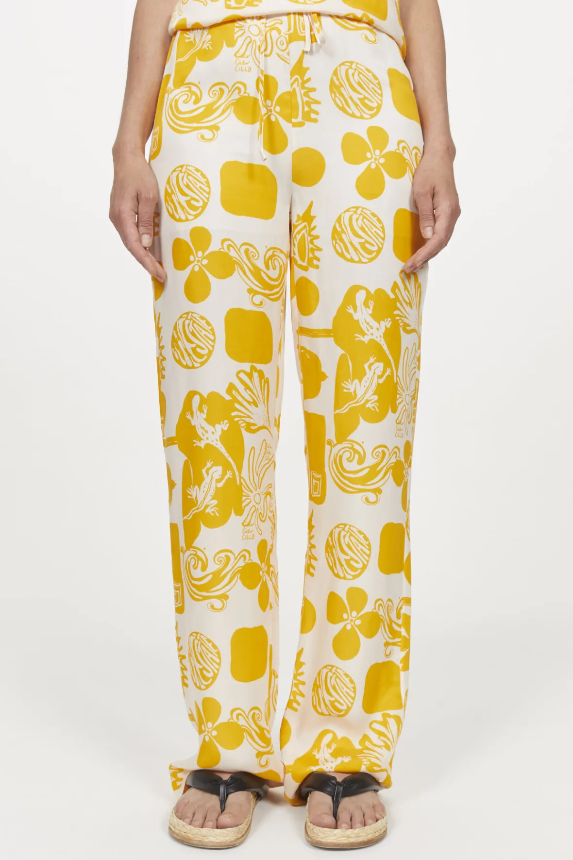 Rodebjer Trousers^Lunara Print Pants