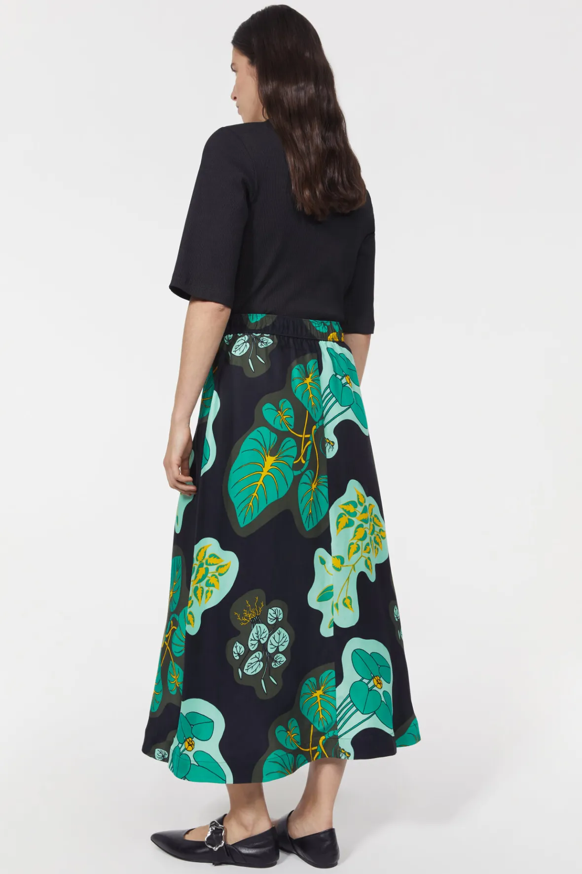 Rodebjer New Arrivals^Marla Leaf Skirt
