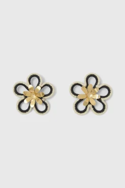 Rodebjer Accessories^Palm Flower Earring