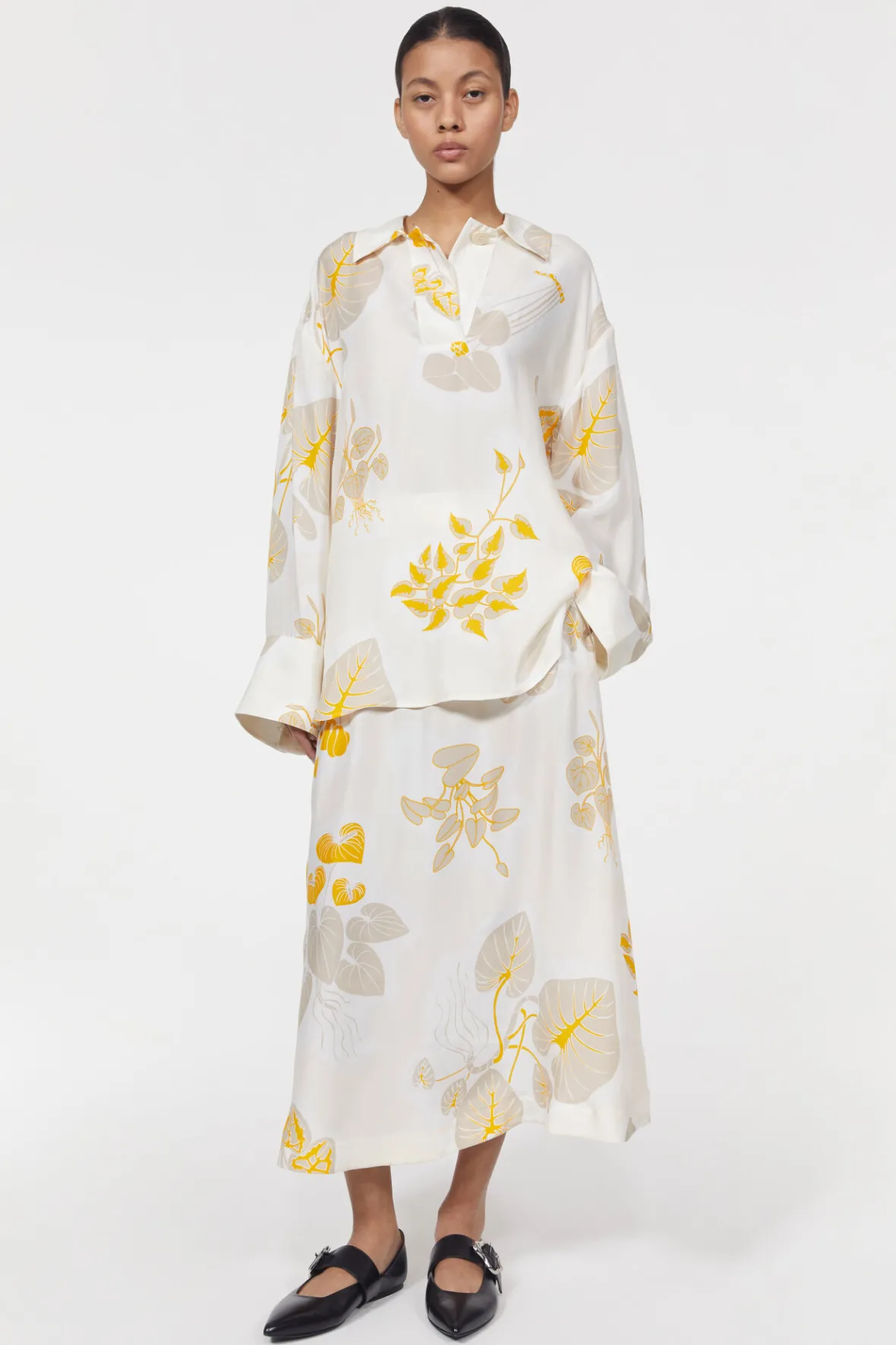 Rodebjer New Arrivals^Sunshine Leaf Shirt