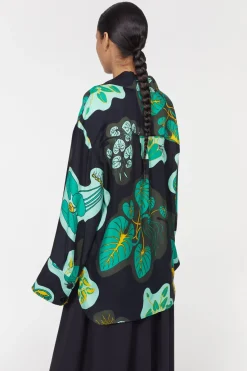 Rodebjer The Heartleaf Capsule^Sunshine Leaf Shirt